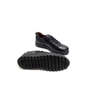 Slope Hakiki Deri Erkek Ayakkabı - siyah - 42