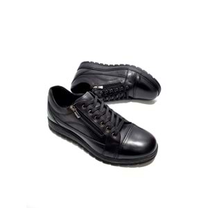 Slope Hakiki Deri Erkek Ayakkabı - siyah - 40
