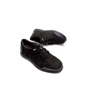 Slope Hakiki Deri Erkek Ayakkabı - siyah - 43