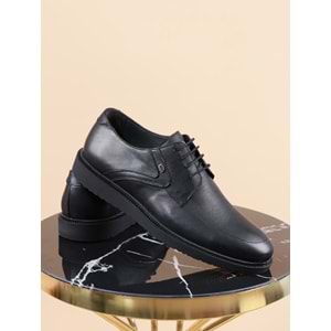 Konfores 1020 Hakiki Deri Erkek Ayakkabı - NKT01020-siyah-42